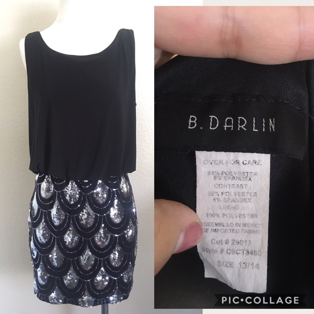 B. Darling sequin dress 13/14 L XL